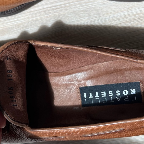 Fratelli Rossetti Italian leather loafer, men’s UK 7 (US 9) - Picture 3 of 7